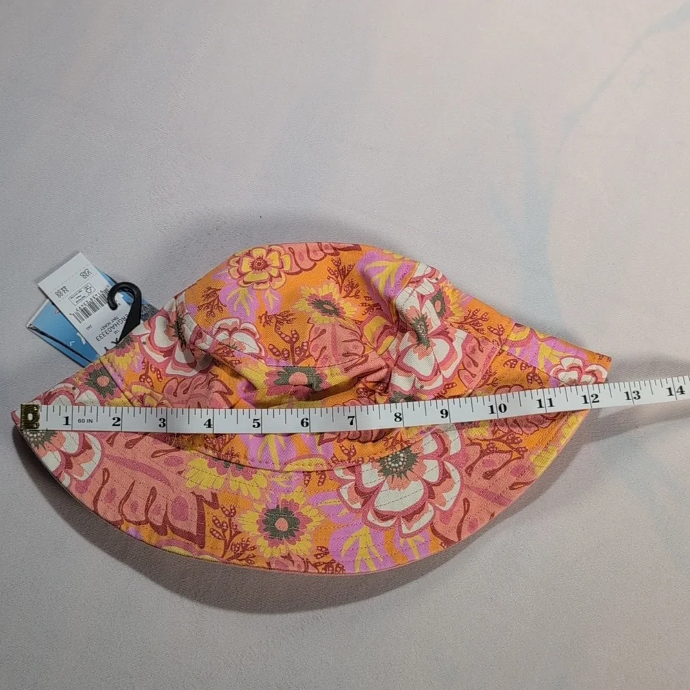 Roxy Tiny Honey Bucket Hat -Papaya Wild Flower